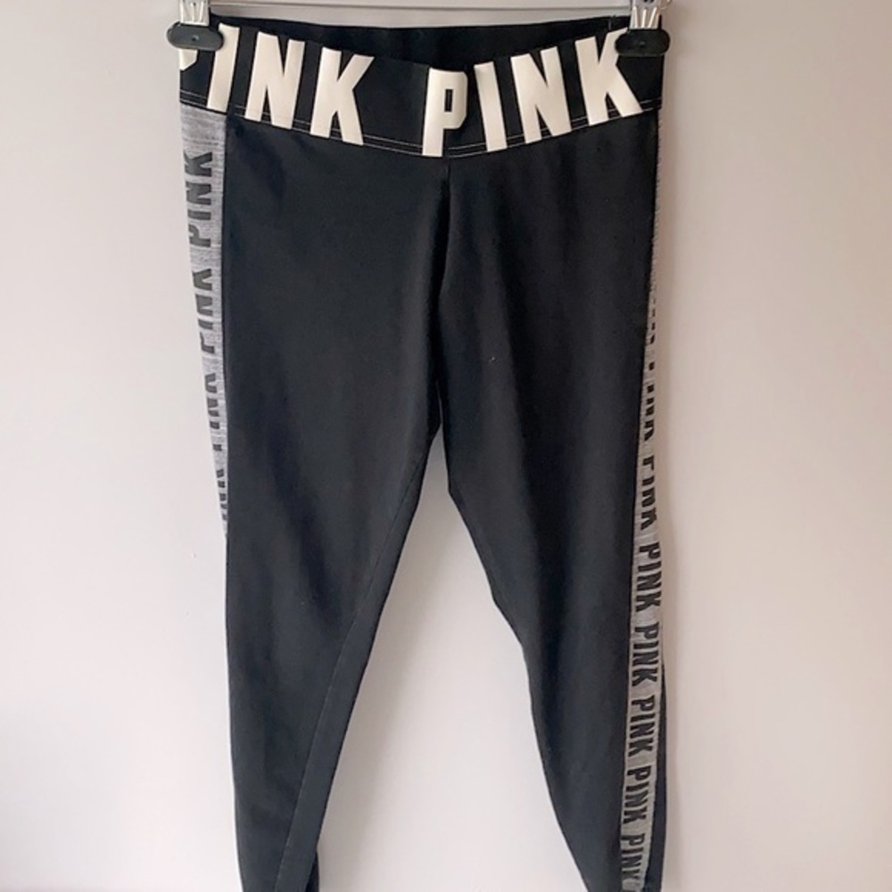 PINK Victoria’s Secret Black Yoga Legging  Size SP